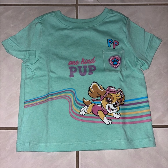 Old Navy Other - $5 SALE!!Old Navy Mint Green 'One Kind Pup' T-Shirt